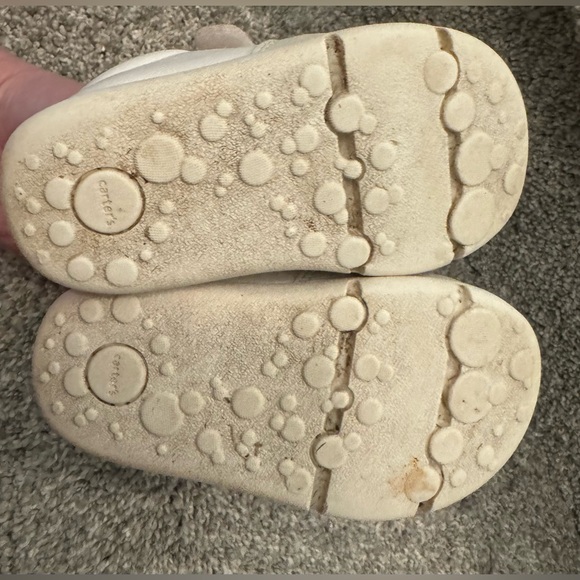 Carter’s Everystep Kyle White Baby Boy Infant sneakers shoes Size 6 toddler - Picture 7 of 8